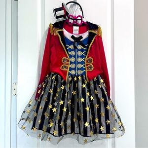 Girls Ringmaster Costume Medium